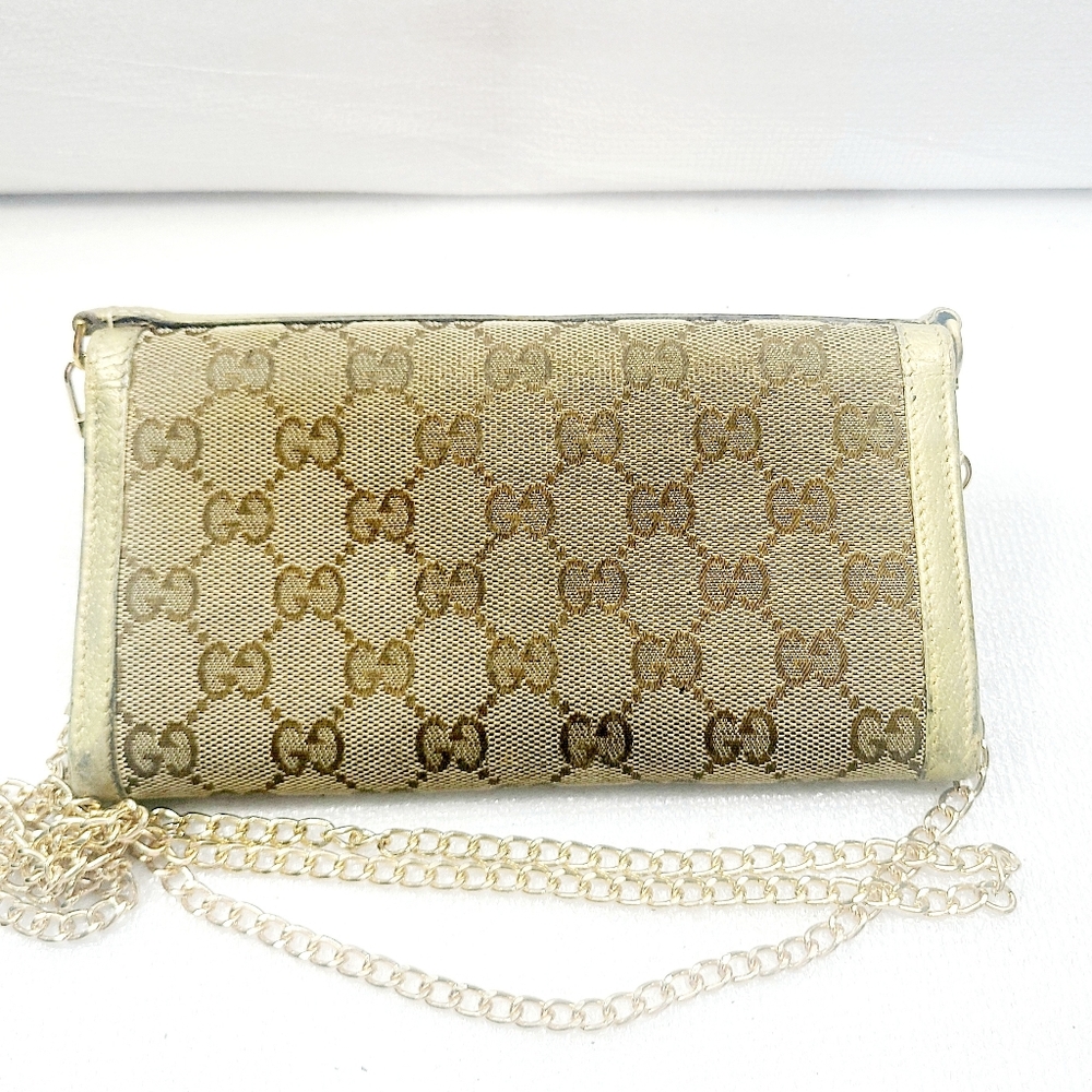 Gucci GG Monogram Wallet On Chain - Picture 4 of 7